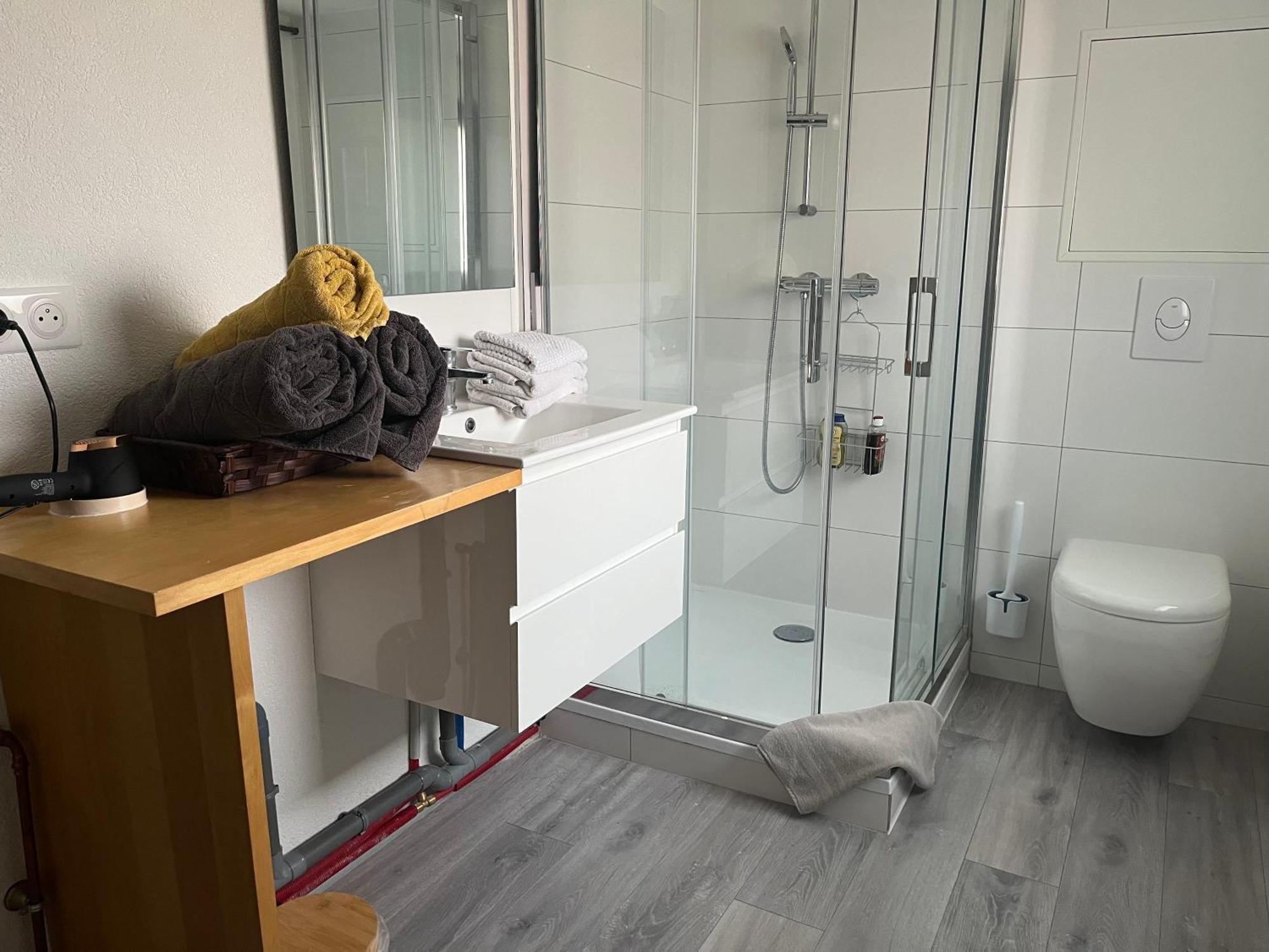 Appartement proche frontières Village-Neuf Extérieur photo